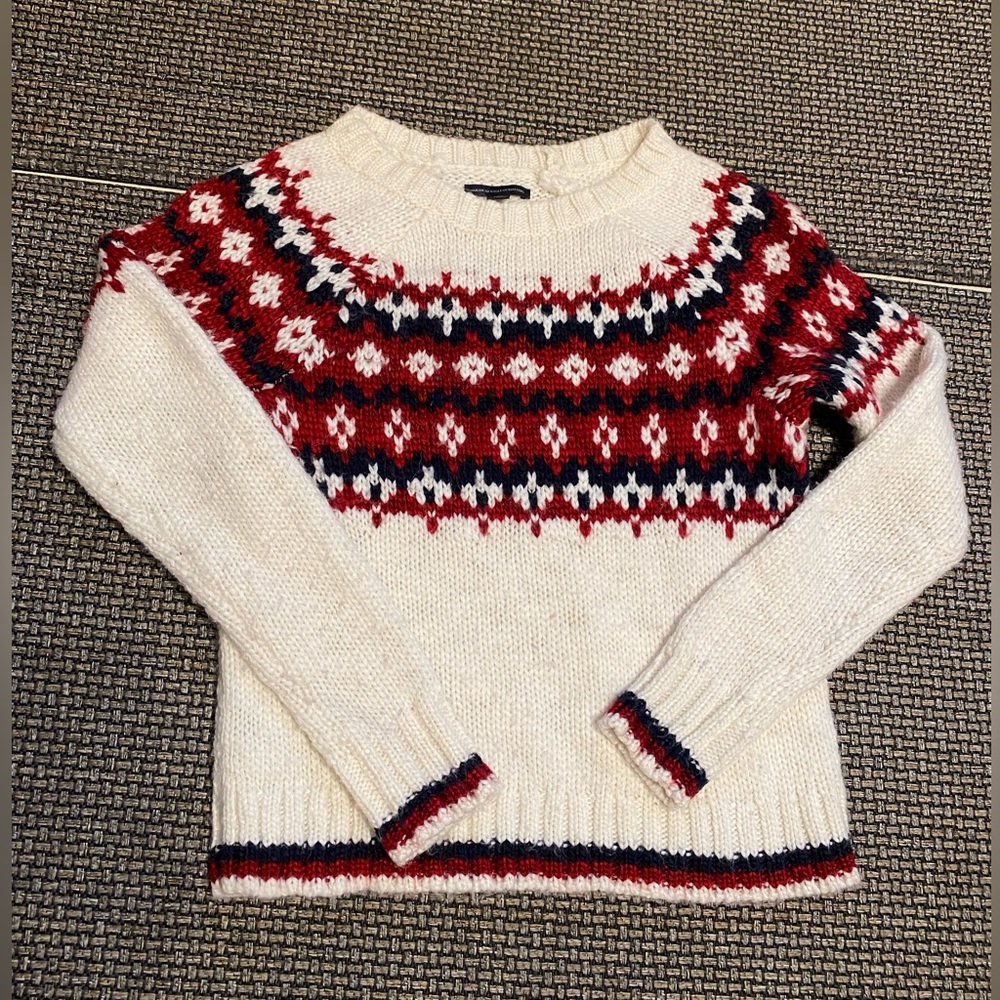 American Eagle washable Wool Sweater 🔥⛷️Great for Hitting the slopes🔥Sm/Med P - Picture 11 of 11